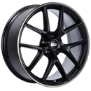 BBS CI-R 20x10 5x112 ET25 Satin Black Polished Rim Protector Wheel -82mm PFS/Clip Required