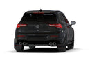 Rally Armor 2022 MK8 Volkswagen Golf GTI/R Black UR Mud Flap w/ Green Logo