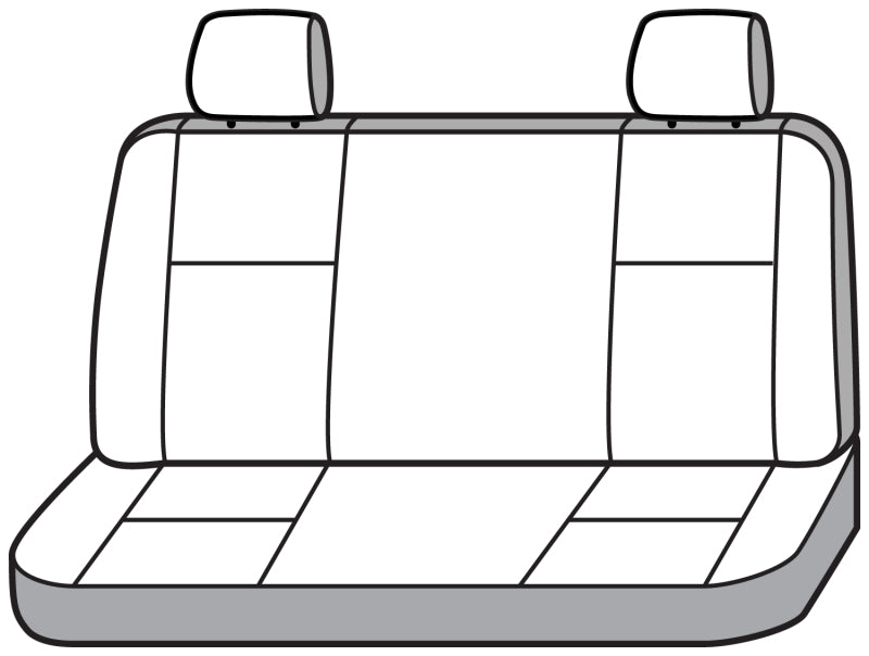 Covercraft 19-24 Dodge RAM 2500 Carhartt PrecisionFit Custom Second Row Seat Covers - Gravel