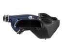 aFe 17-24 Ford F-150 Track Series Blue Kevlar Carbon Fiber C/A Intake System w/Black Pro 5R Filter