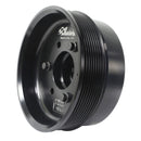 Fluidampr Chevy LSX 6-1/4in Damper w/Single 8 Rib 6.57in Dia Pulley Steel Internally Balanced Damper