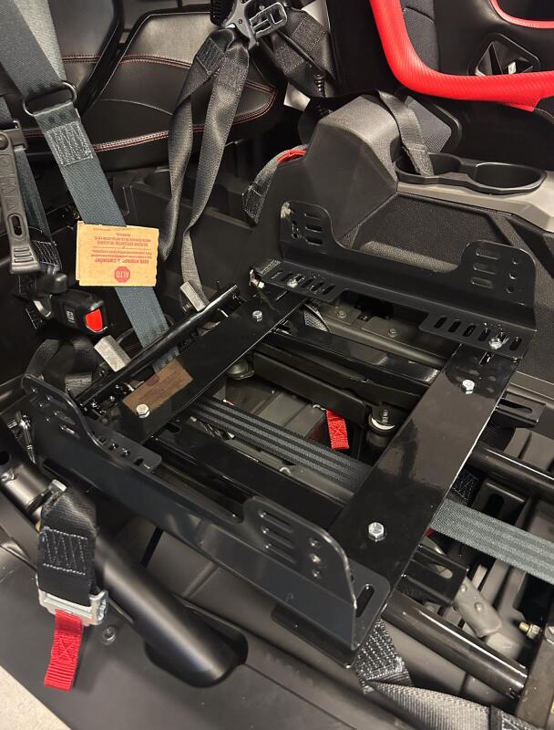 PRP Polaris RZR PRO XP / PRO R / Turbo R Composite Seat Mount Kit w/ Quick Release - Pair