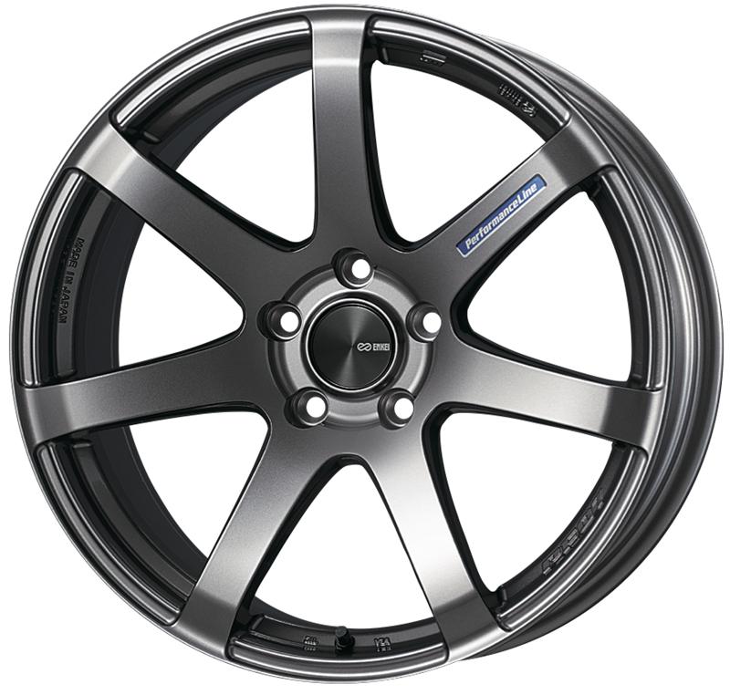 Enkei PF07 17x8 5x114.3 35mm Offset Dark Silver Wheel *Special Order/No Cancel*