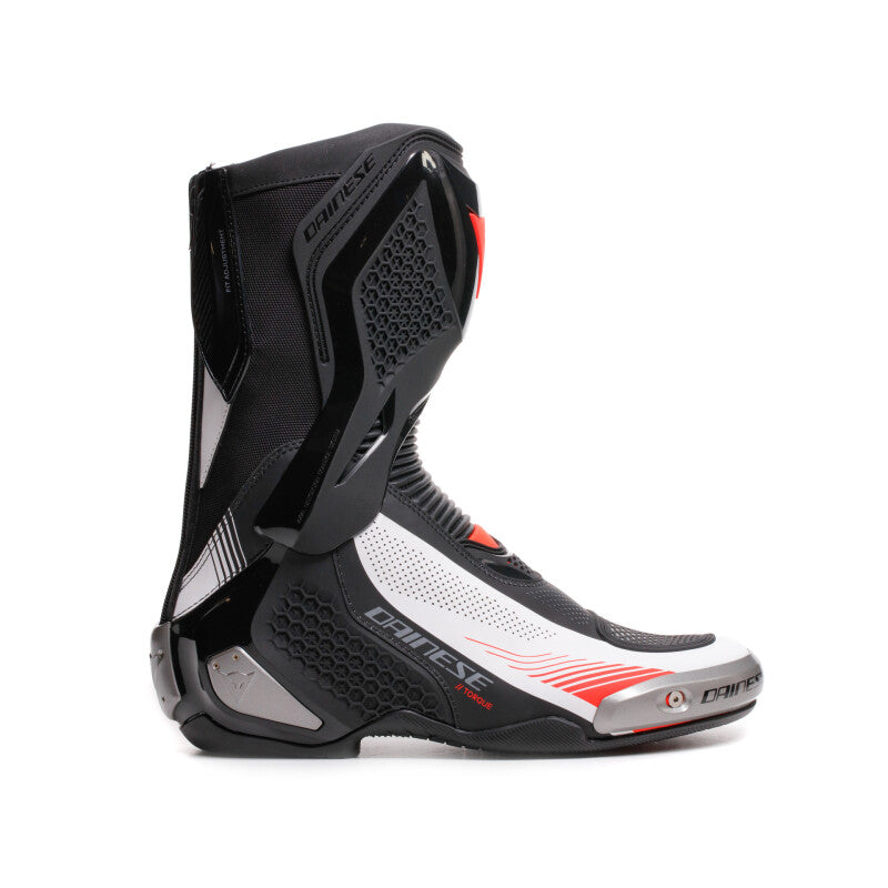 Dainese Torque 4 Air Boots Black/White/Red-Fluorescent Size - 47