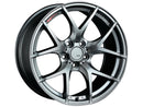 SSR GTV03 18x8.5 5x114.3 40mm Offset Flat Black Wheel 05-07 STI / 11+ tC