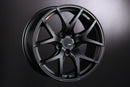 SSR GTV03 18x8.5 5x114.3 40mm Offset Flat Black Wheel 05-07 STI / 11+ tC
