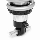 QA1 GM Pro Front Coil-Over System - Single Adj. - 10in x 450lbs/in - Flat Large - Aluminum