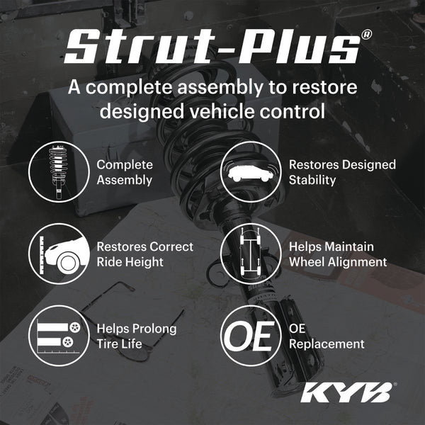 KYB 15-20 Toyota Sienna AWD Strut-Plus Assembly - Front Left