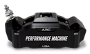 Performance Machine 125 x4 Race Series Radial Mount Caliper with ARC - Right - Black Ano