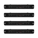 KC HiLiTES Platform One Profile 10in. SideCast Flush Mount Lights (Does Not Include Rack)