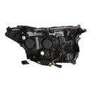 AlphaRex 23-24 Toyota Tacoma LUXX-Series LED Proj Headlights Alpha Blk w/Actv Light & Seq. Sig + DRL