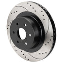 Wilwood 6x5.5 SRP Drilled Performance Rear Rotor & Hat R/H - Black