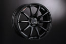 SSR GTV02 18x9.0 5x114.3 45mm Offset Flat Black Wheel 11+ WRX / 08+ STI