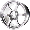 Gram Lights 57DR 17x9.0 +38 5x114.3 Grace Silver Wheel