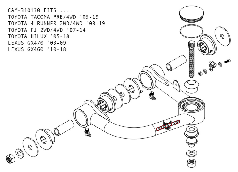 CMB Uniball Upper Arms