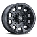 ICON Thrust 17x8.5 5x150 25mm Offset 5.75in BS Satin Black Wheel