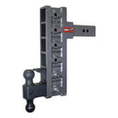 Gen Y Mega Duty 2.5In Shank 12In Offset Drop 21K Hitch w/ GH-061 Dual-Ball / GH-062 Pintle Lock