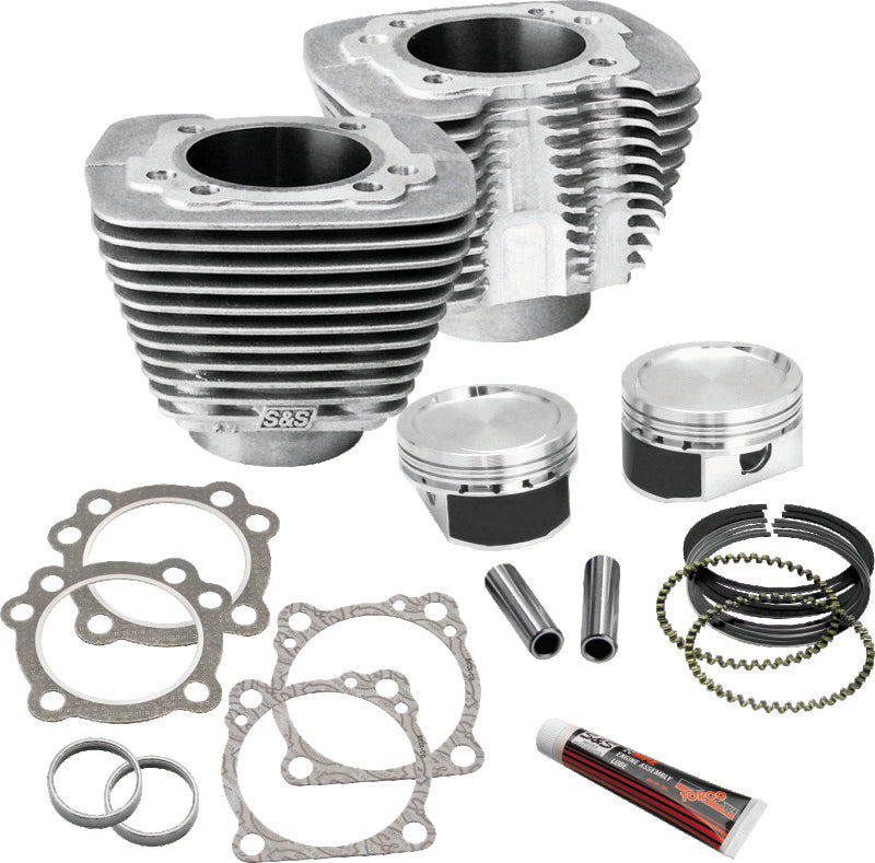 S&S Cycle 86-19 Sportster Models 883 to 1200cc Conversion Kit - Silver