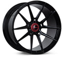 Vossen x Novitec NF10 22x11.5in - 5x114.3 BP - ET29 - Gloss Black Ferrari 296 Rear Wheel
