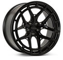 Vossen HFX-1 20x9 - 5x112 - ET25 - Flat - 66.5 - Gloss Black Wheel