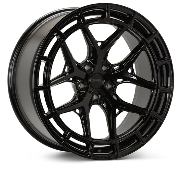 Vossen HFX-1 20x10.5 - 5x112 - ET25 - Deep - 66.5 - Gloss Black Wheel