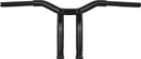 Burly Brand Dominator Raked Bar 10in - Gloss Black