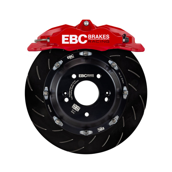 EBC Racing 13-19 Volkswagen Golf Gti Apollo-4 Calipers 355mm Rotors Front Big Brake Kit