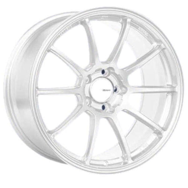 Enkei TRIUMPH 18x9.5 5x114.3 38mm Offset Vanquish White Wheel *MOQ 120*