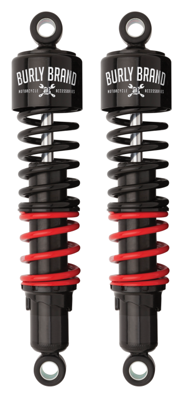 Burly Brand 17-14 Rebel 300/500 Stiletto Shocks 12.5in - Black