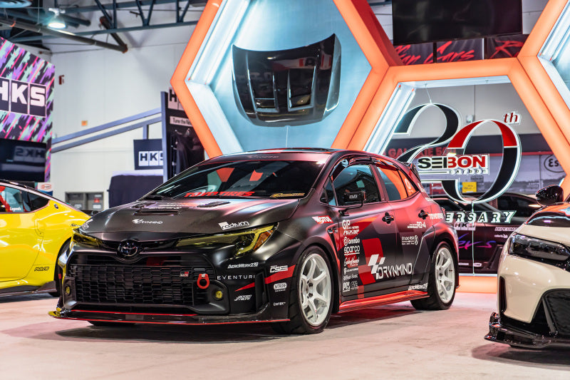 CSF 2023+ Toyota GR Corolla/2020+ GR Yaris High Performance Stepped Core Intercooler System - Black