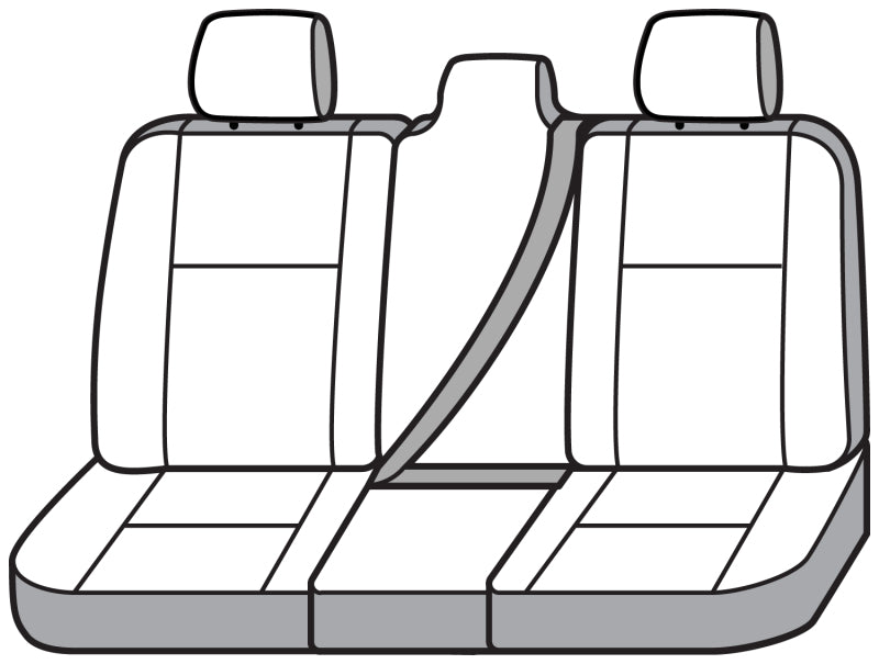 Covercraft 17-22 Ford F250 Carhartt PrecisionFit Custom Front Row Seat Covers - Gravel