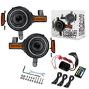 Oracle 2021+ Ford Bronco Oculus Bi-LED Projector Headlights - ColorSHIFT LED
