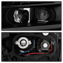 xTune 14-18 Chevy Impala (Excl Limited) DRL Halogen Proj Headlights - Blk Smk (PRO-JH-CIM15-LB-BSM)