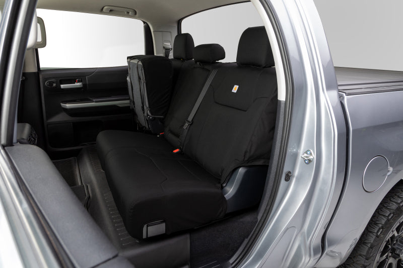 Covercraft 12-18 Dodge Ram Carhartt Super Dux PrecisionFit Custom Front Row Seat Covers - Black