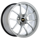 BBS RI-A 19x9 5x130 ET50 CB71.6 Diamond Silver Wheel -82mm PFS/Clip Required