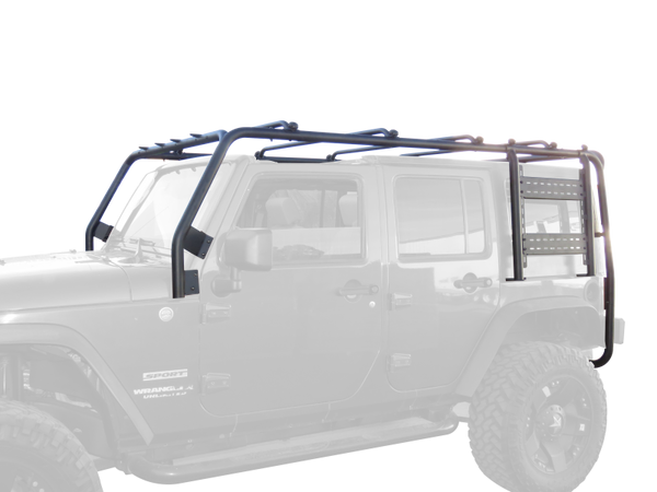Body Armor 4x4 07-18 Jeep Wrangler JK 4dr Roof Rack Frame Crossbars/Rails