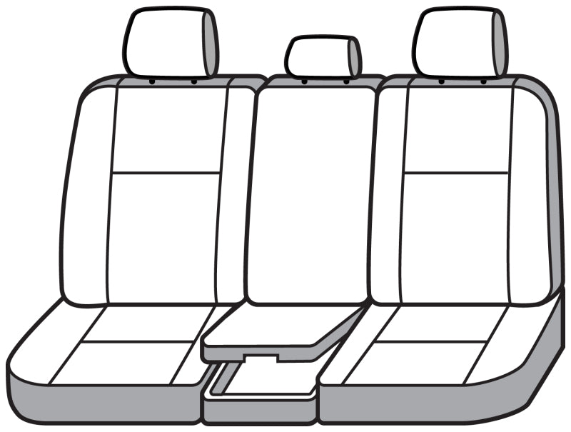 Covercraft 23-24 Ford F250-F600 Carhartt Super Dux PrecisionFit Custom Front Row Seat Covers - Black