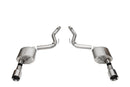 Corsa 2024 Ford Mustang GT Sport Axle-Back Dual Rear Exit with 4.5in Straight Cut Polished Tips