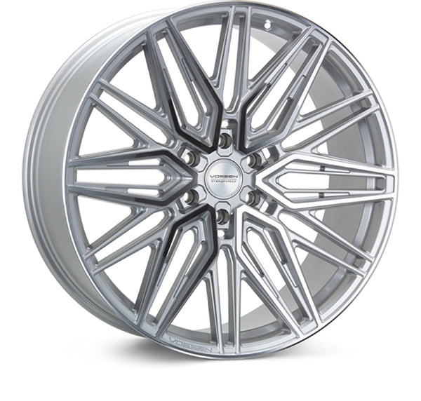 Vossen HF6-5 26x10 / 6x135 / ET35 / Deep / 87.1 CB - Silver Polished Wheel