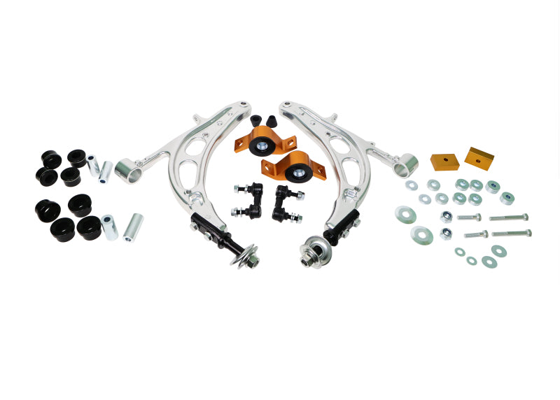 Whiteline 93-07 Subarau Impreza  Front Lower Street Performance Alloy Control Arm Kit