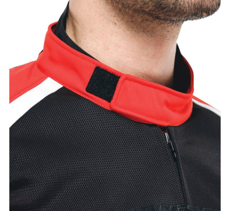 Dainese Hydraflux 2 Air D-Dry Jacket Black/Lava Red Size - 56