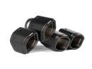 Akrapovic 2024+ BMW M5 (G90,G99) Hexagonal Carbon Fiber Tail Pipe Set