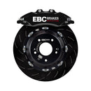 EBC Racing 20-23 Volkswagen Golf-R Black Apollo-6 Calipers 380mm Rotors Front Big Brake Kit