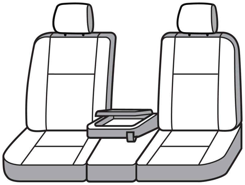 Covercraft 22-24 Chevrolet Silverado Carhartt PrecisionFit Custom Front Row Seat Covers - Blk