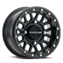 Raceline A92B Podium 15x6in / 4x137 BP / 40mm Offset / 110.18mm Bore - Satin Black Beadlock Wheel
