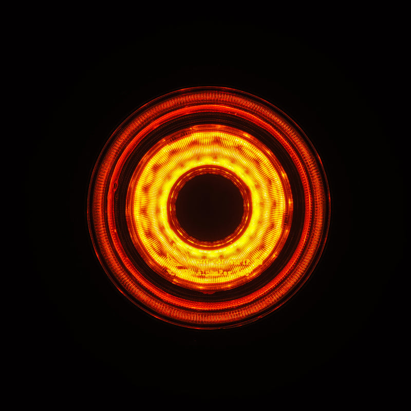 AlphaRex 10-15 Ferrari 458 NOVA-Series Prismatic LED Tail Lights Red Clear