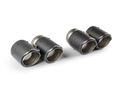 Akrapovic 2024+ BMW M5 (G90,G99) Round Carbon Fiber Tail Pipe Set