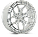 Vossen HFX-1 20x9 - 5x112 - ET25 - Flat - 66.5 - Silver Polished Wheel