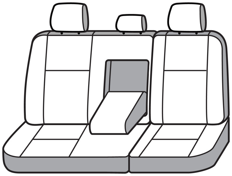 Covercraft 19-24 Dodge Ram 2500 Carhartt PrecisionFit Custom Second Row Seat Covers - Gravel