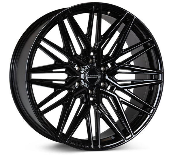 Vossen HF6-5 22X9.5 / 6X139.7 / ET30 / Deep Face / 95.1 - Gloss Black Wheel